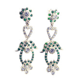 Dewi Multicolor Stud Earrings for Vibrant Styles Multi CZ multicolor Stud